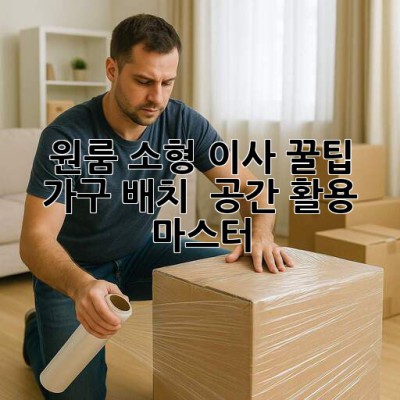 원룸, 소형 이사 꿀팁🍯 가구 배치 & 공간 활용 마스터!